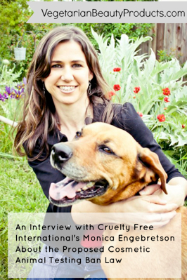 Proposed Cosmetic Animal Testing Ban Law: Interview with Cruelty Free  International's Monica Engebretson - Vegetarian Beauty Products