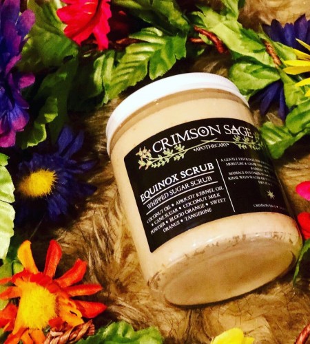 Crimson Sage Apothecary Creates Vegan Products With a Spiritual Component